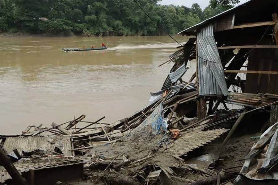 With floodwaters retreating, mud and isolation grip Bandarban