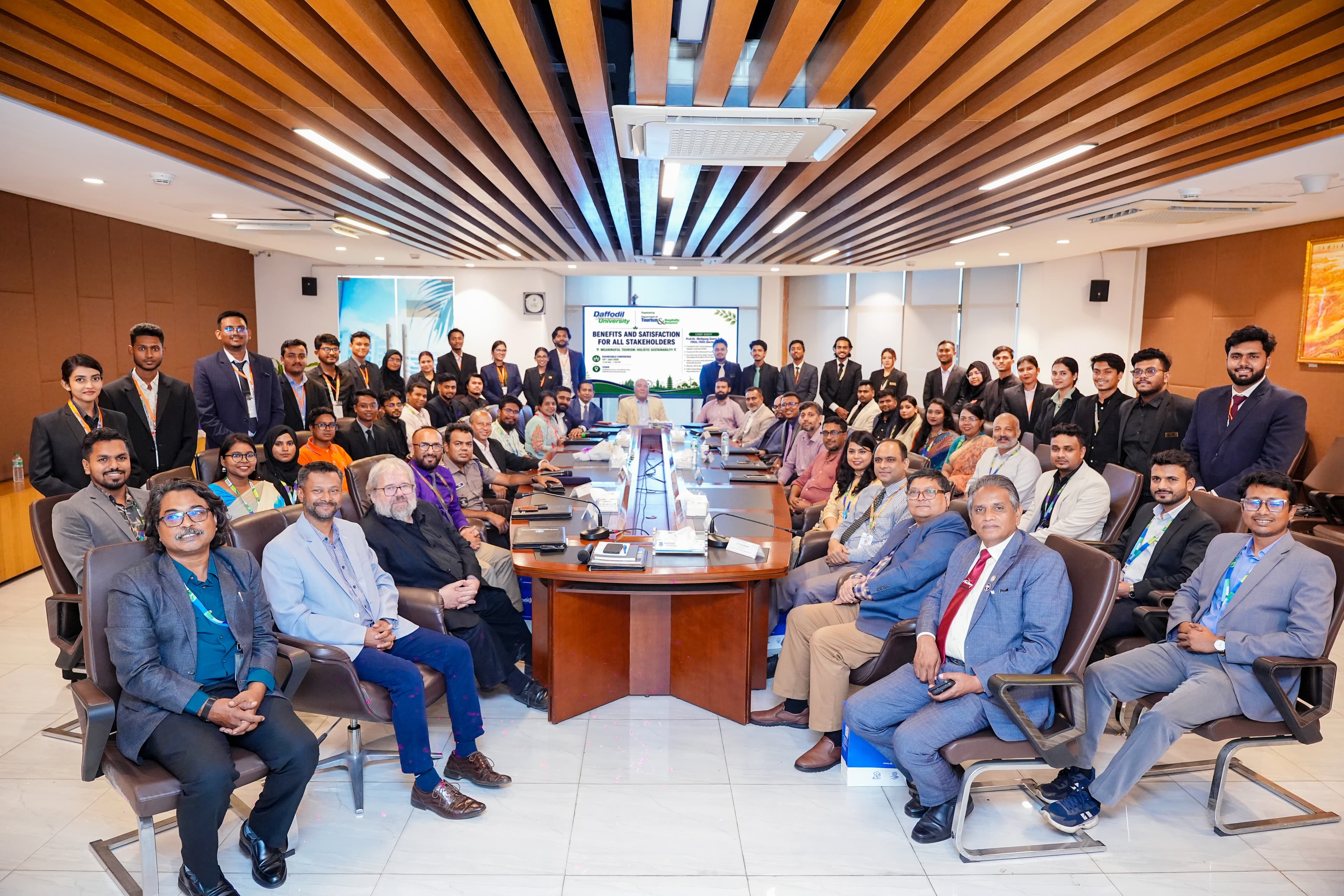 Daffodil University hosts national roundtable discussion with tourism sector stakeholders