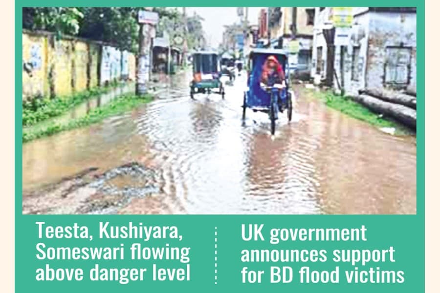 Floods ease in Ctg but threat lurks in northern, haor areas