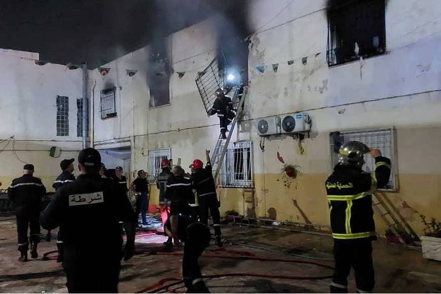 Fire at orphanage in Algiers kills 11, injures 19