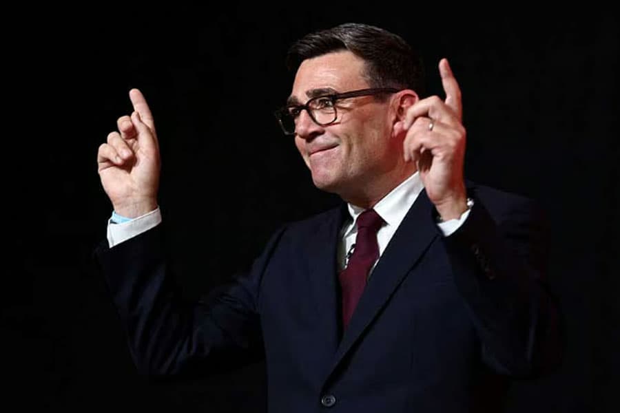 Andy Burnham pledges to 'rewire Britain' in prime ministerial bid