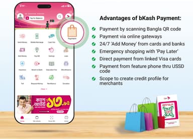Stress-free shopping experience nationwide with bKash payment