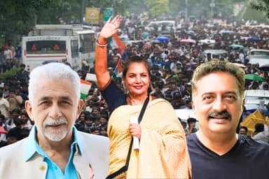 Shabana Azmi, Prakash Raj lead Bollywood surge for 'Cockroach' youth movement