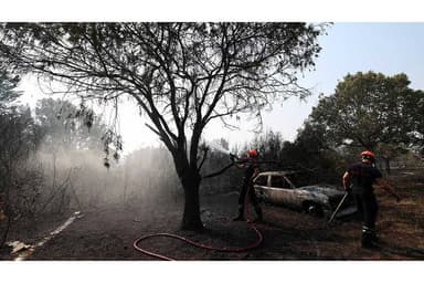 Spain, France battle wildfires as heat grips southern Europe