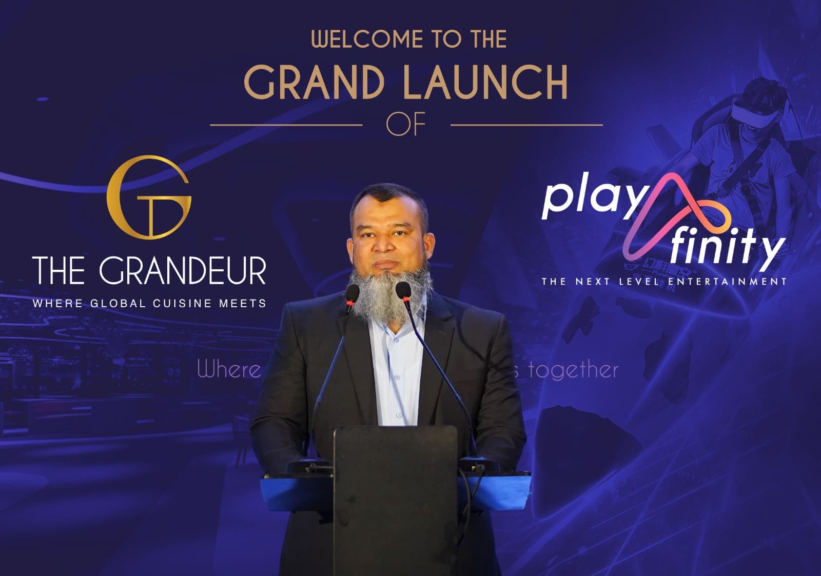 Akij Insaf Group unveils The Grandeur & Playfinity—a new era of dining and entertainment begins in Dhaka
