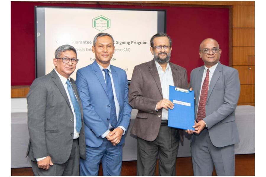 Commercial Bank of Ceylon Bangladesh Operations signs Credit Guarantee Agreement with PKSF