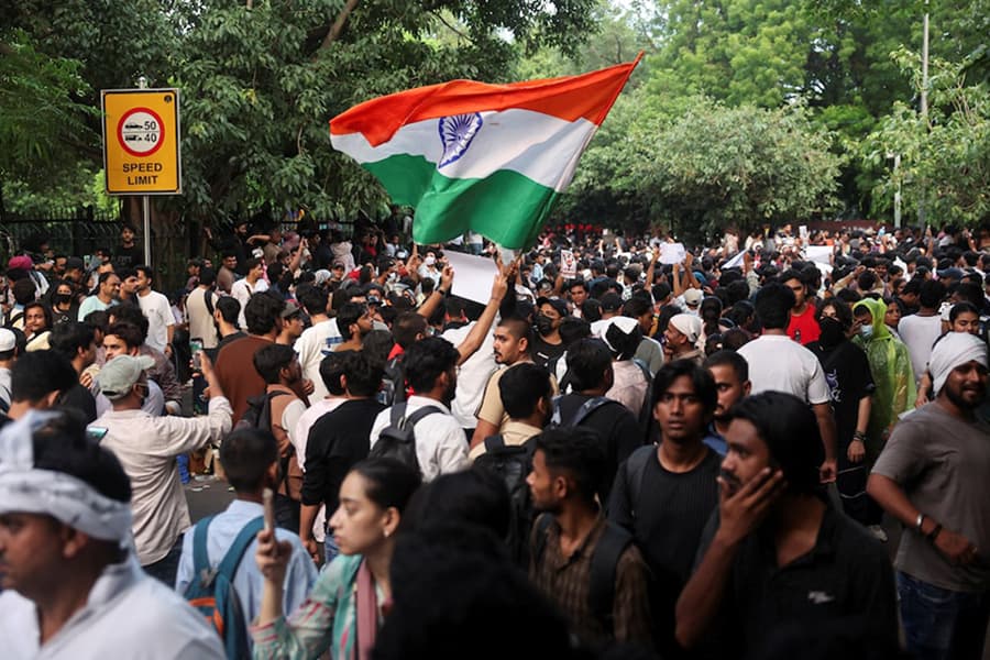 India youth protest leaders to hold talks with government but protests will continue