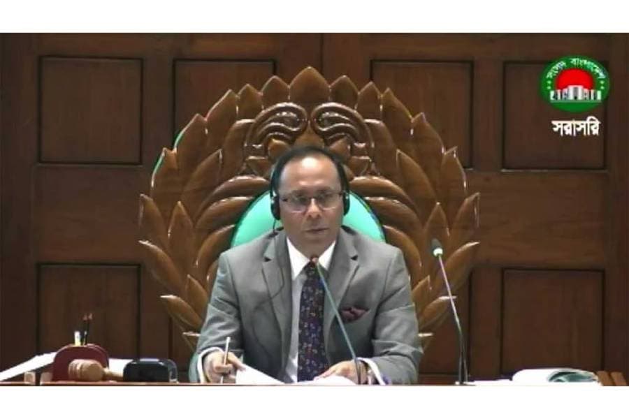 Deputy speaker to preside over parliament as speaker stands in for president