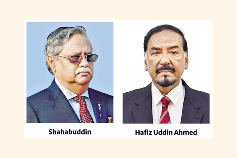 Shahabuddin stands down, Speaker acting President