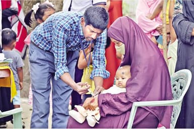 GAPS IN MEASLES VACCINATION:  Health authorities adopt micro-planning
