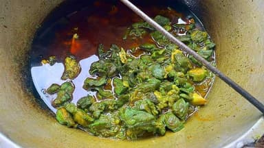 Authorities collect samples for lab tests after beef turns green in Khulna