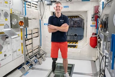 Former Paralympian John McFall set to become first 'disabled' astronaut in orbit