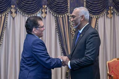 Maldives president welcomes Khalilur as special guest of Independence Day celebrations