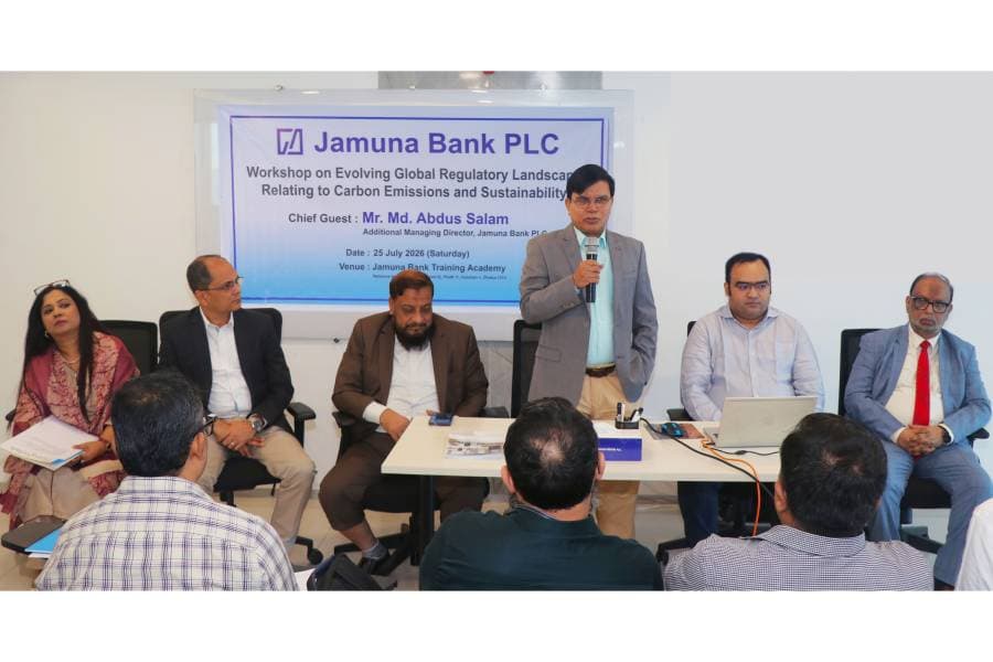 Jamuna Bank organises capacity building workshop on Emerging Global Sustainability Regulations