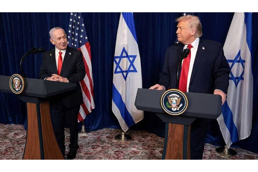 Netanyahu says Iran is top agenda in meeting with Trump