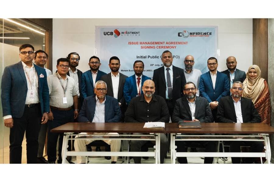 Confidence Infrastructure to enter stock market, appoints UCB Investment as IPO issue manager