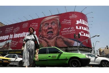 Trump cites 'good' talks on Iran, reiterates threat to hit targets