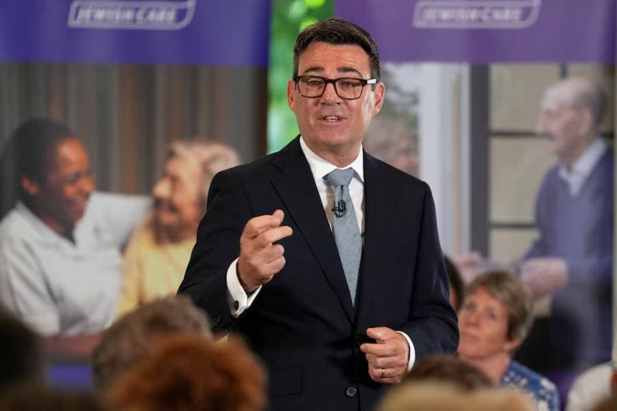 UK PM Burnham to stick to tax promises in reforming social care