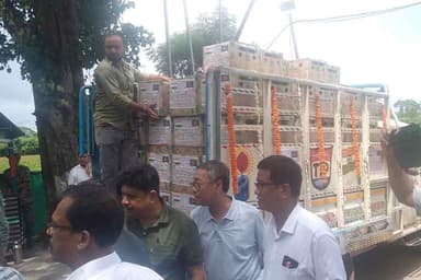 Tripura CM sends pineapples to PM, reciprocating mango gift