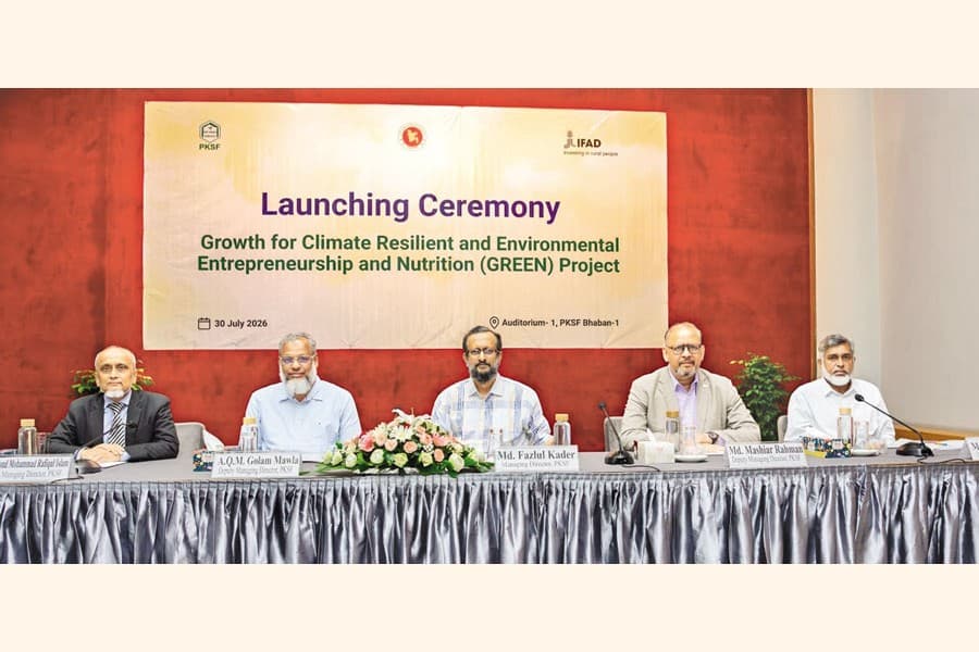 PKSF launches $211.7m 'GREEN' project to boost climate resilience