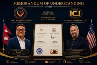 SAARC Journalist Forum signs strategic MoU with ICJ parent
