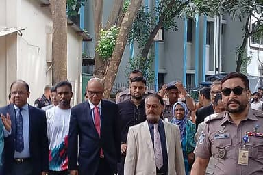 Tribunal judges inspect alleged secret RAB detention site in Uttara