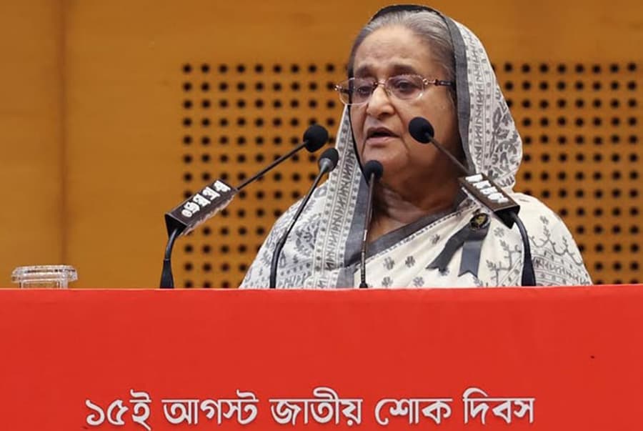 Some foreign powers are taking interest in BD's election to hinder progress: Hasina
