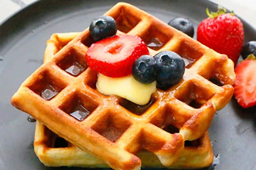 From fancy restaurants, waffles come down to streets