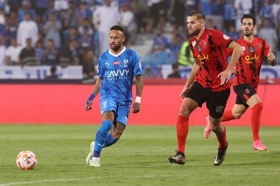Neymar makes Saudi Pro League debut for Al-Hilal