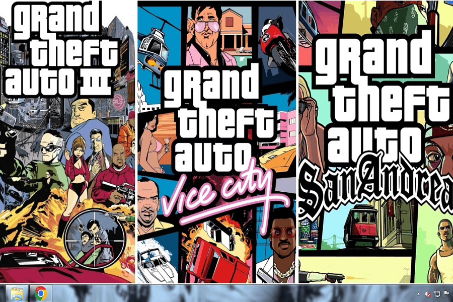 Vice City, San Andreas and the GTA games that reside in our hearts