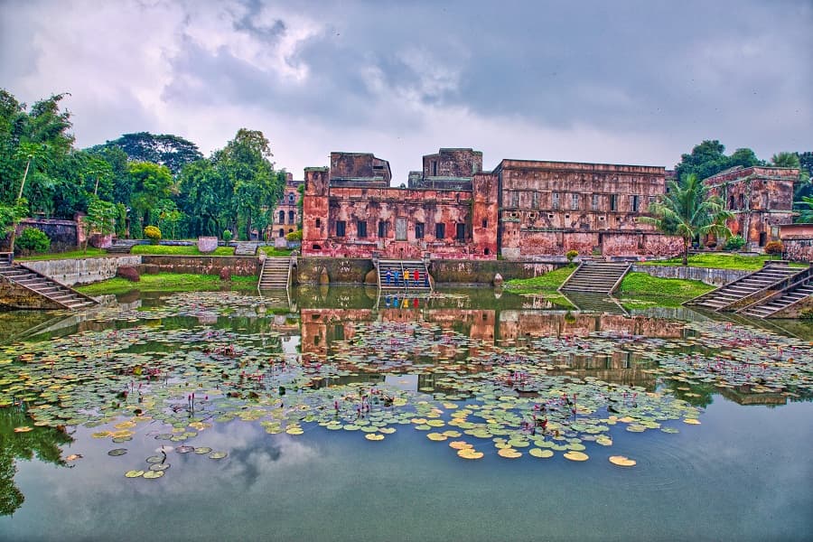 The beautiful Baliyati Zamindar Bari