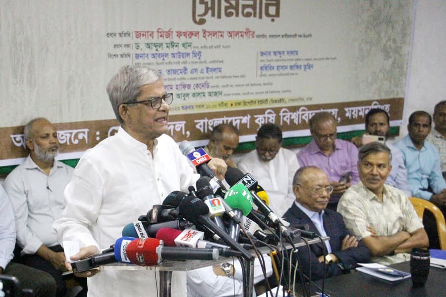 Fall of govt now matter of days: Fakhrul