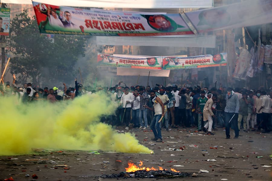 BNP office almost empty after deadly clashes mar grand rally