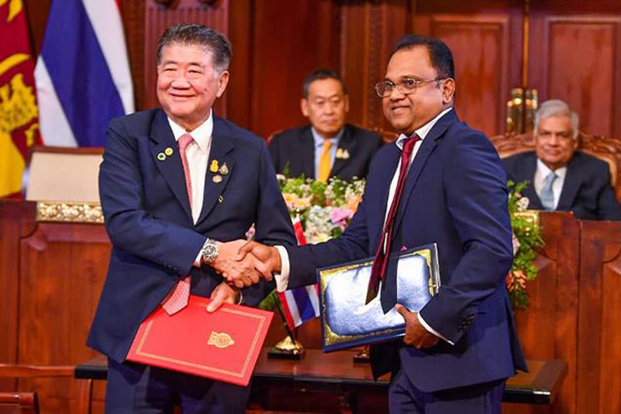 Sri Lanka, Thailand sign FTA