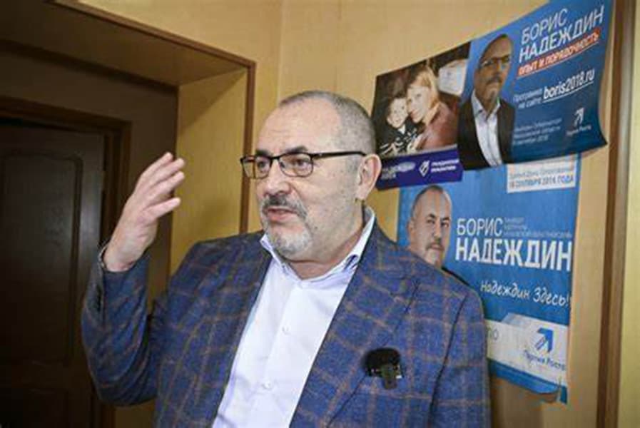 Putin challenger says he is barred from election