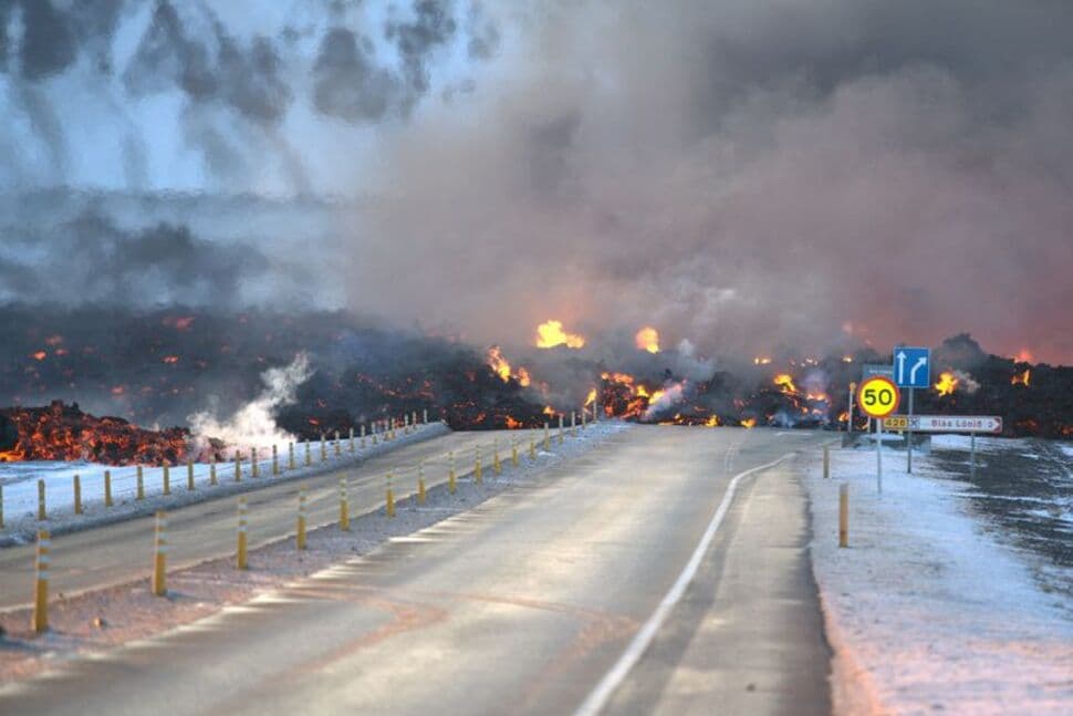 Iceland volcano eruption ends but leaves residents in the cold