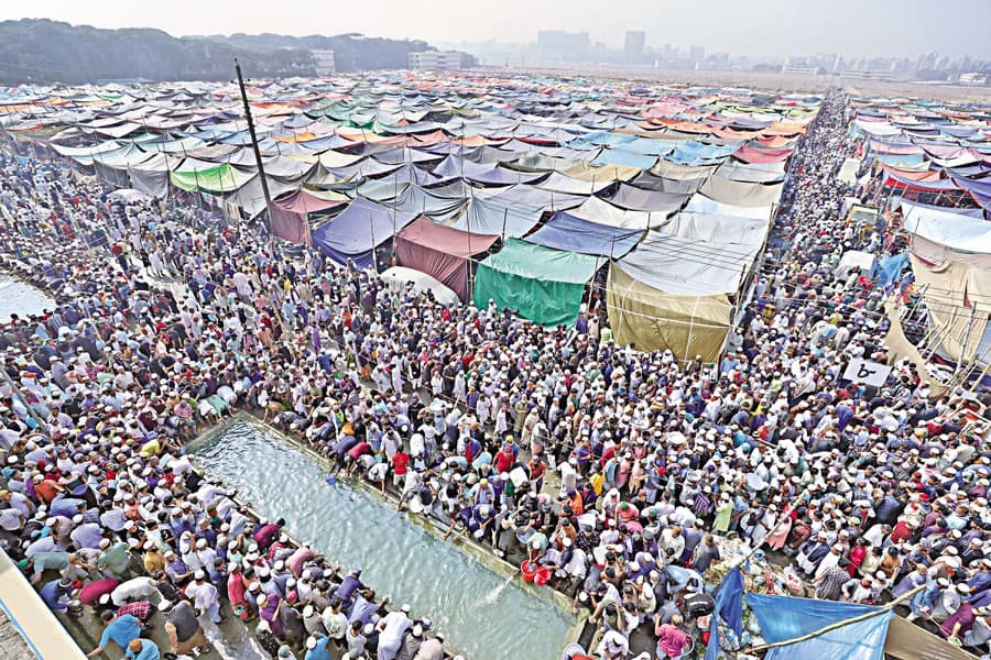 Day 2 of second phase of Ijtema: Devotees converging on Ijtema ground
