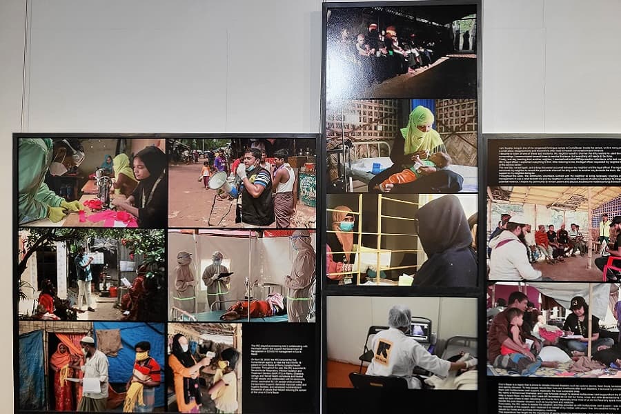 An exhibition of hope: Rohingya resilience through the lens