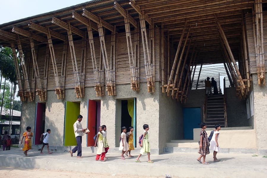 METI at Dinajpur: An eco-friendly handmade school in Bangladesh