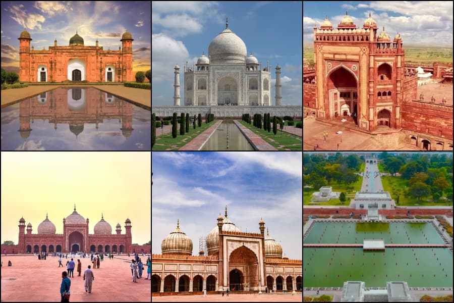 Mughal architectures you can visit