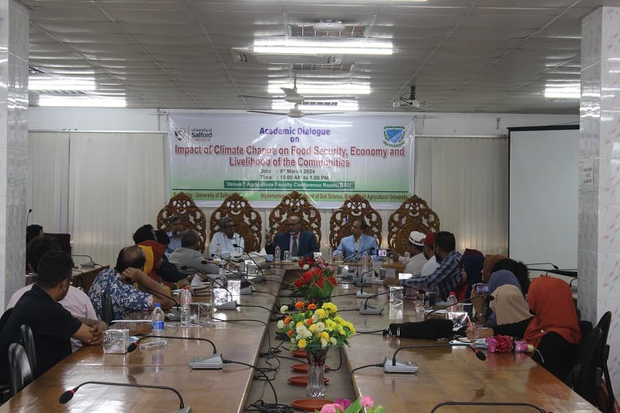 Seminar on climate impact on agriculture held in BAU