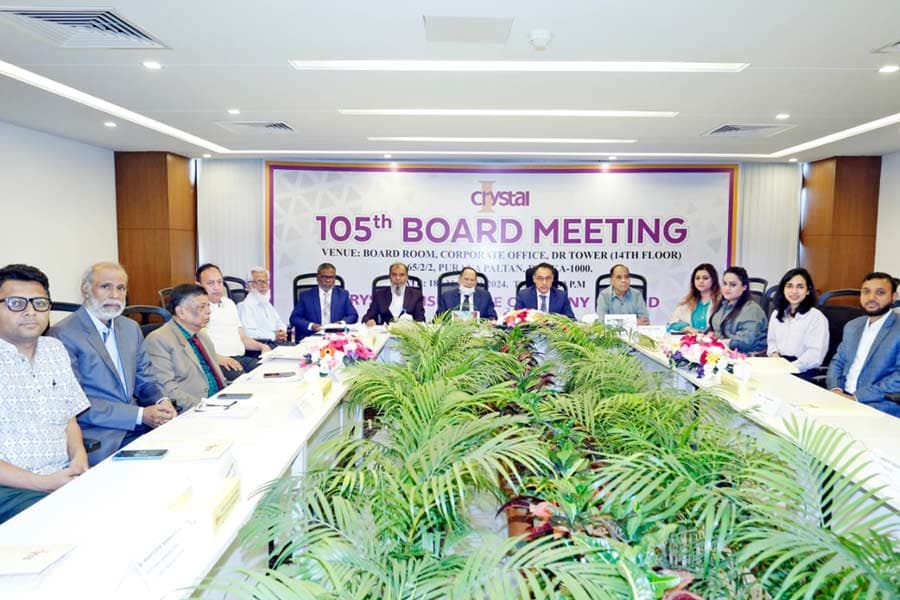 Crystal Insurance Company holds its 105th board meeting