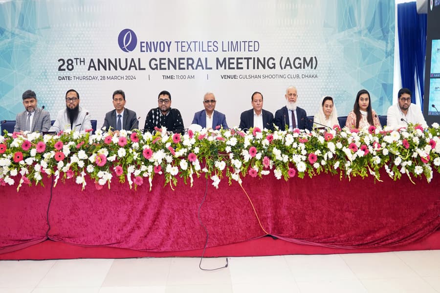 Envoy Textiles’ 28th AGM held on Thursday