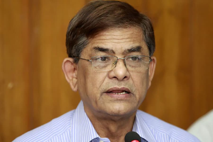 Mirza Fakhrul says BNP will not participate in election under Awami League