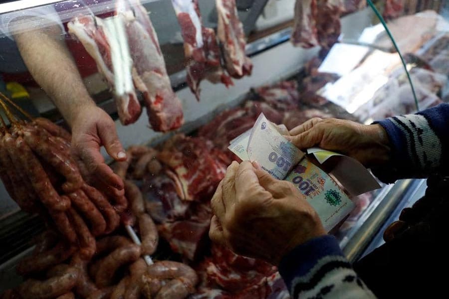 Argentina inflation tops 100pc for first time since 1991