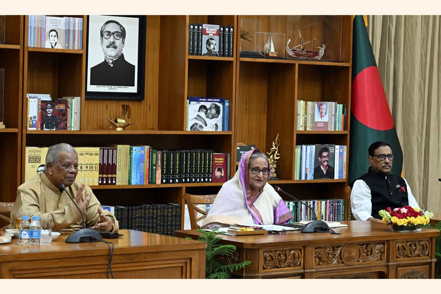 A white man offered me smooth return to power in exchange of air base in Bay of Bengal: PM Hasina