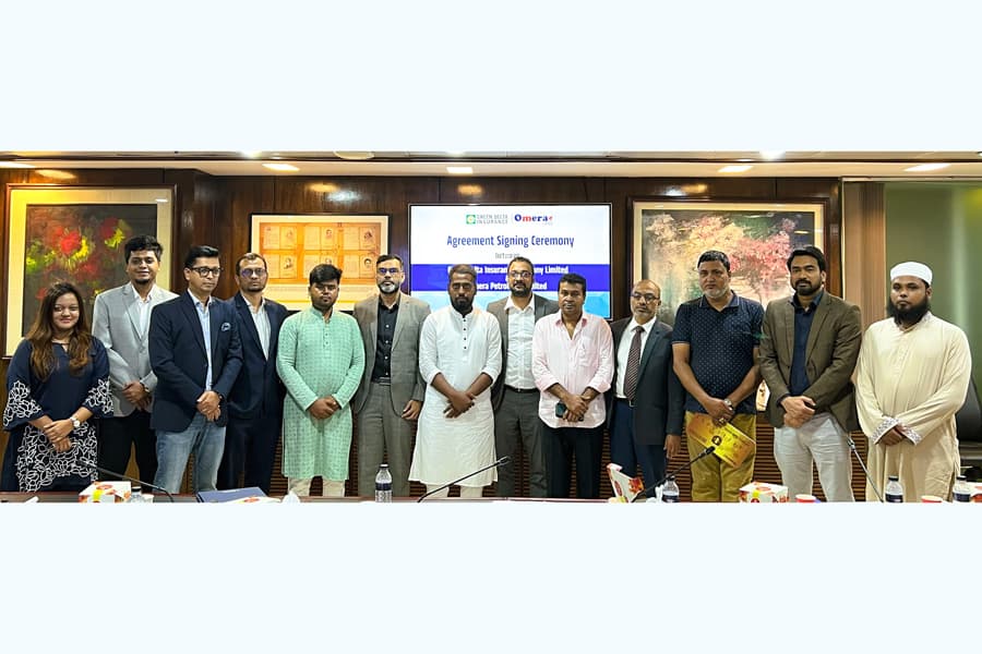 Omera Petroleum, Green Delta Insurance unite to provide insurance benefits tailored for Omera's exclusive distributors