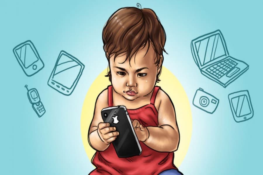 Fight against smartphone addiction among children