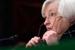 Bank failures and rescue test Yellen's decades of experience