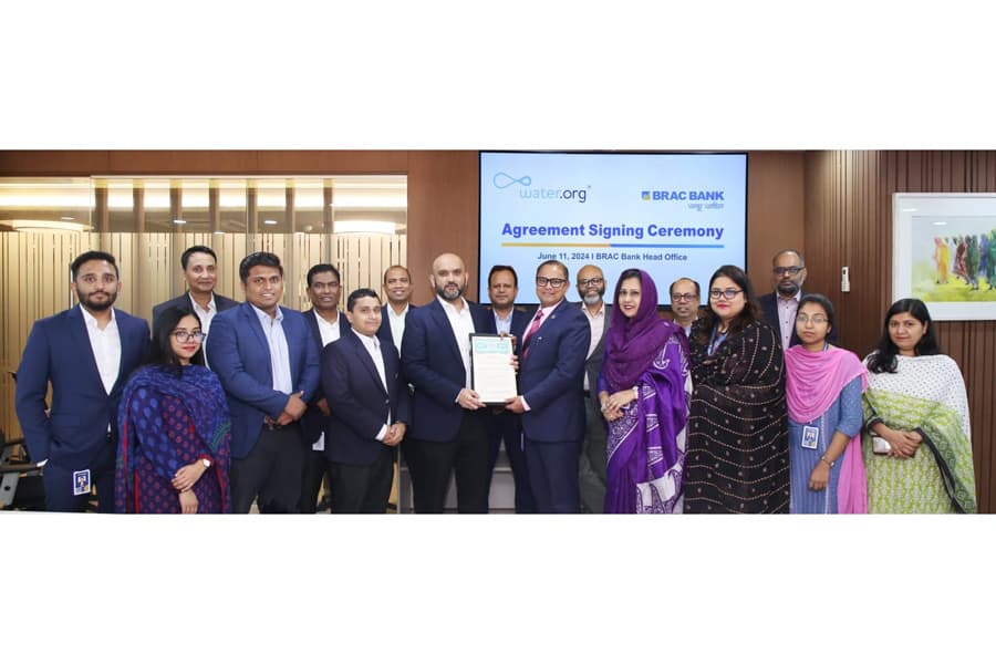 BRAC Bank, Water.Org partner to facilitate easy access to safe water and sanitation through affordable financing